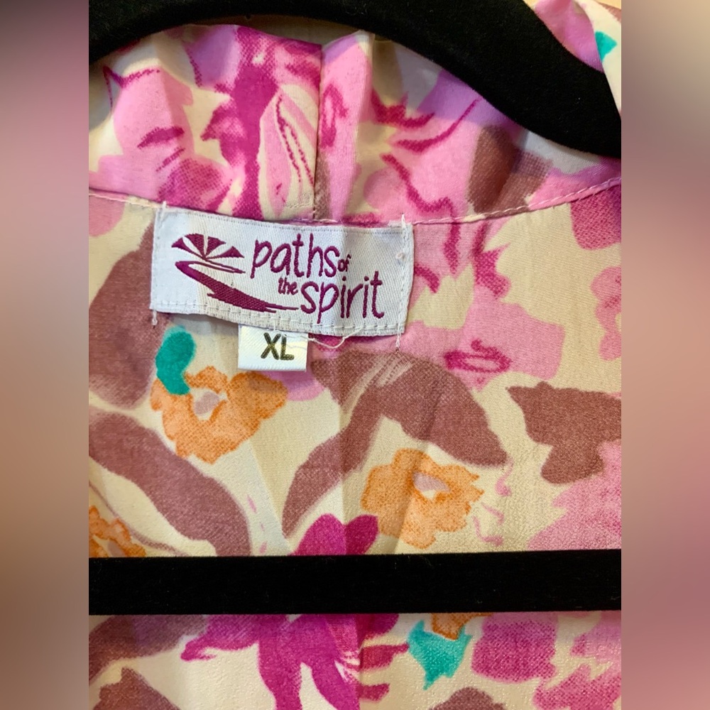 Paths of the Spirit Silk Kimono - Picture 2 of 6